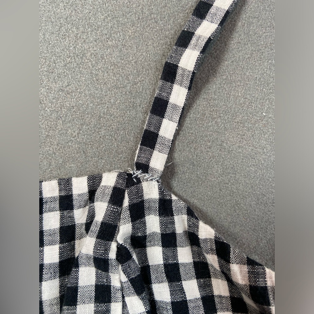 Urban Outfitters Cooperative gingham mini dress, spaghetti straps, sz 10 - Picture 10 of 11